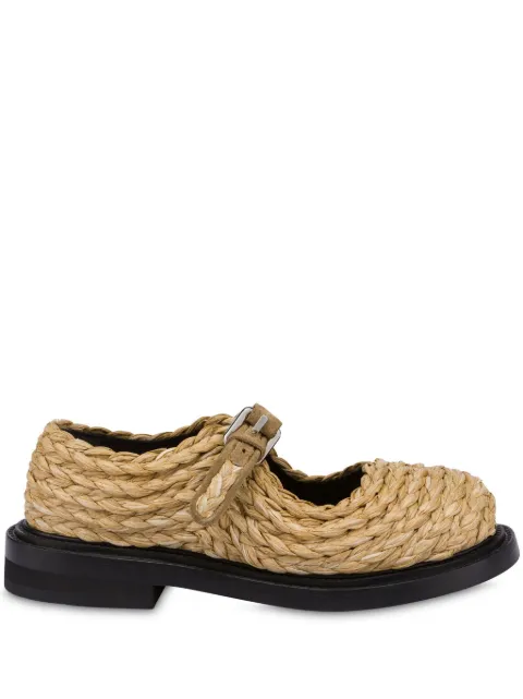 Moschino braided loafers