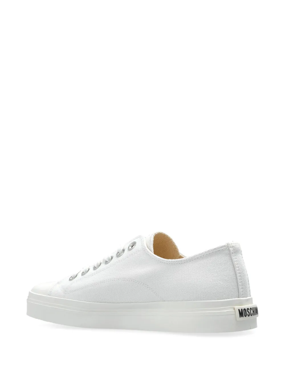 Moschino square-toe sneakers 10A BIANCO