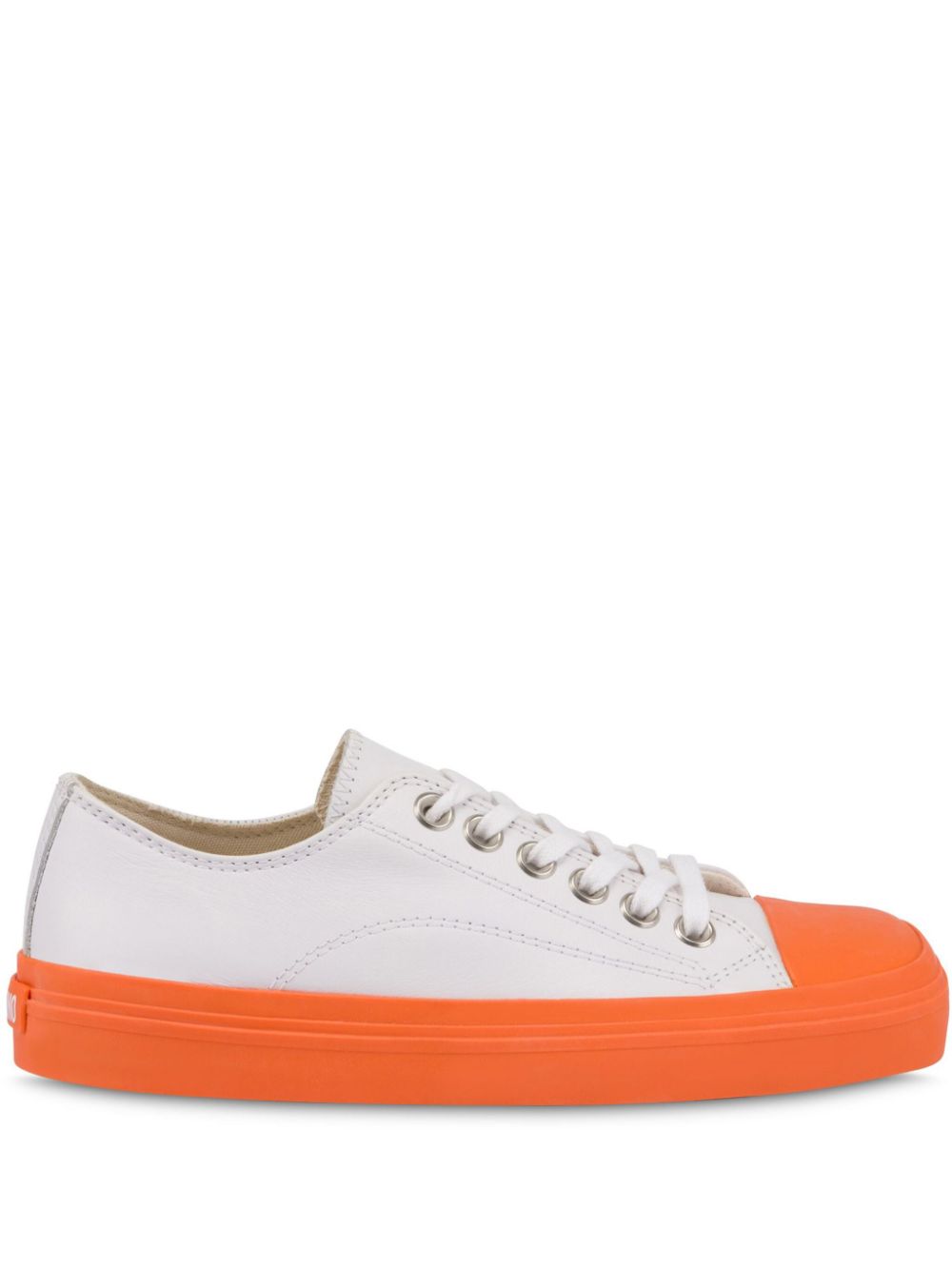 Moschino two-tone sneakers White