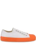 Moschino two-tone sneakers - White