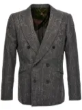 Maurizio Miri double-breasted blazer - Grey