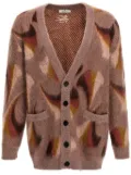 ETRO paisley-pattern cardigan - Brown