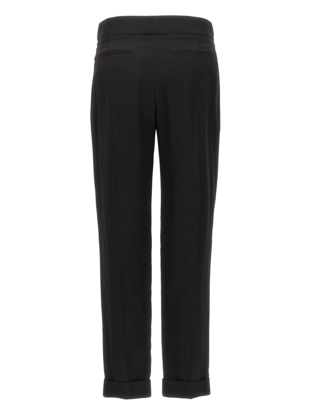 TOM FORD metal-bar trousers - Zwart