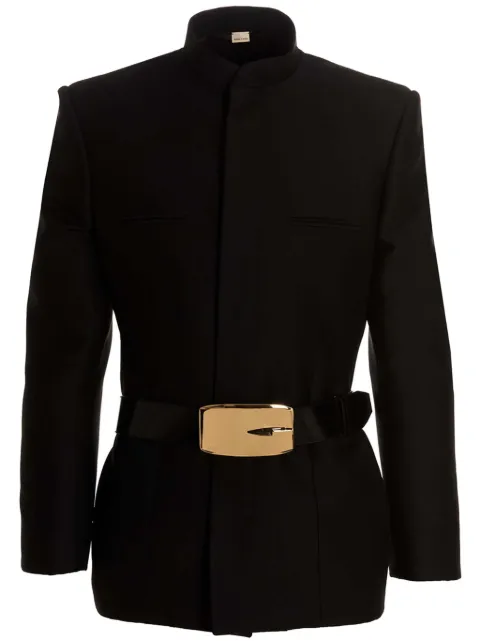 Gucci belted blazer