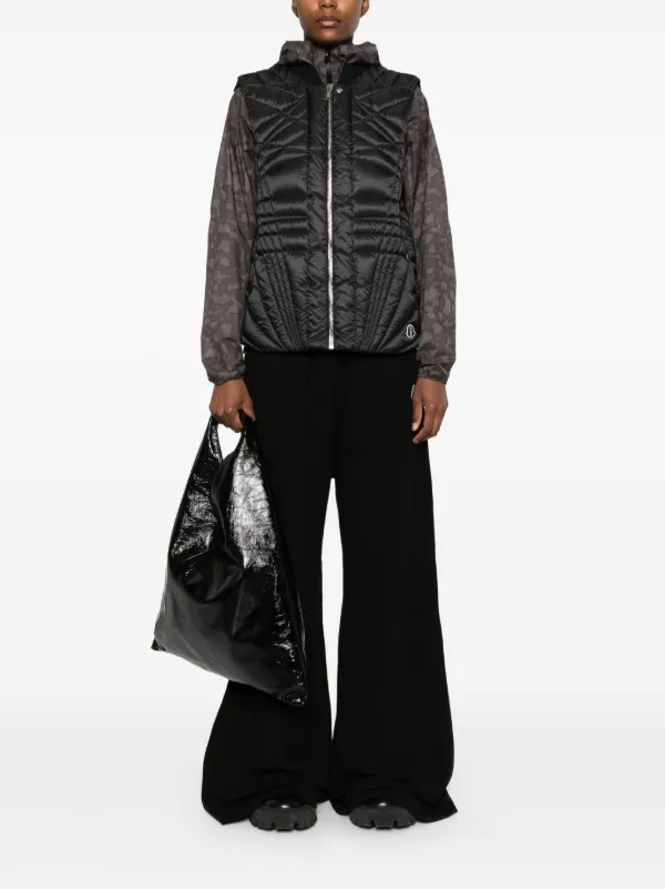 Moncler + Rick Owens Megapenta Flight トップ | ブラック | FARFETCH JP