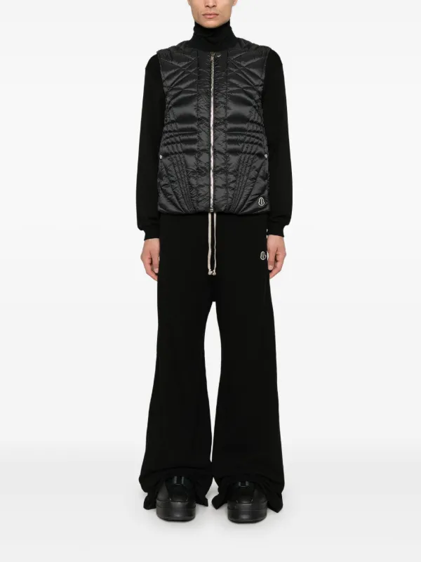 Moncler + Rick Owens Megapenta Flight Vest | Black | FARFETCH