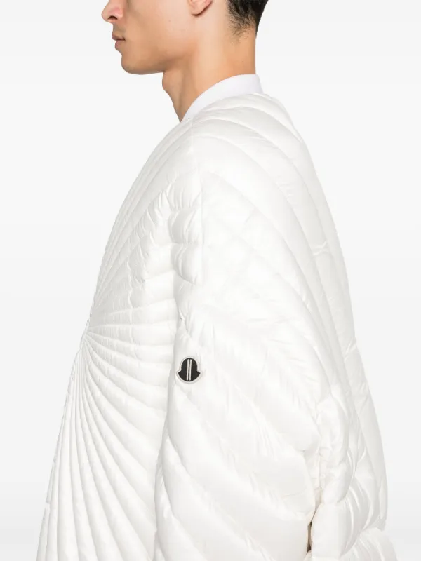 Moncler + Rick Owens Radiance Peter パデッドジャケット | ホワイト