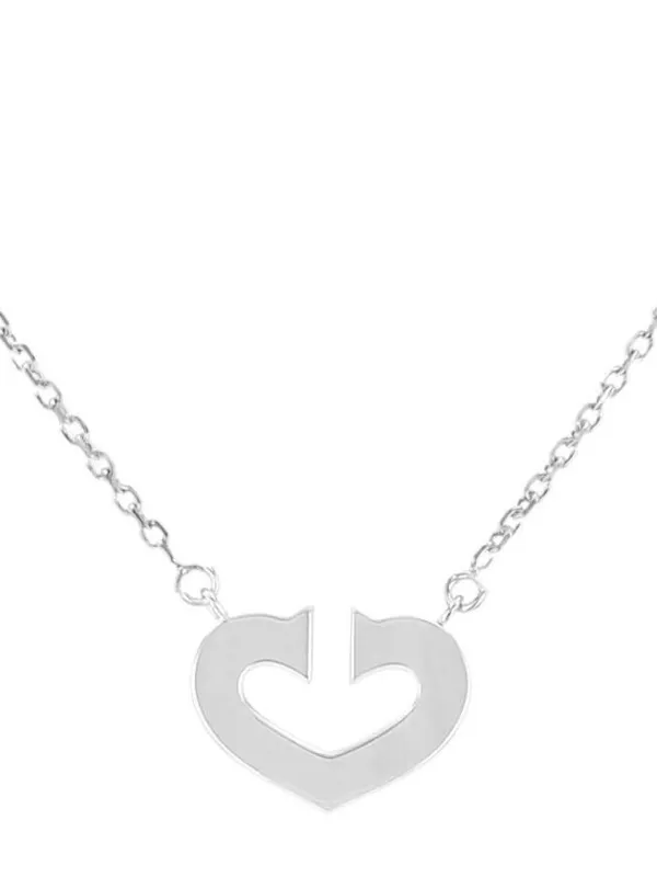 Cartier C ドゥ カルティエ ネックレス 18Kホワイトゴールド