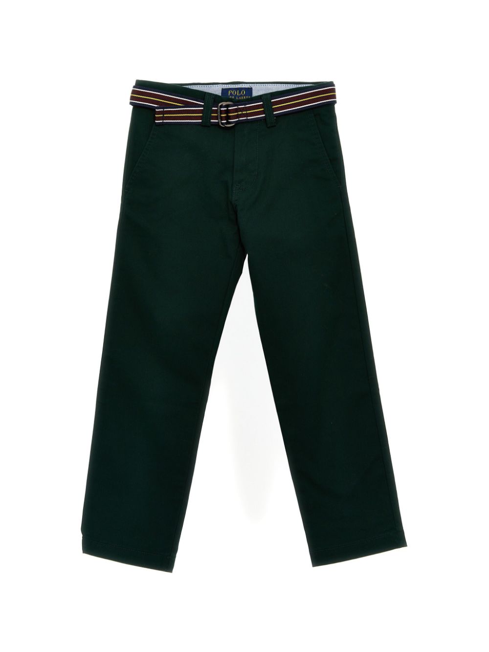 POLO RALPH LAUREN KIDS Chino met ceintuur Groen