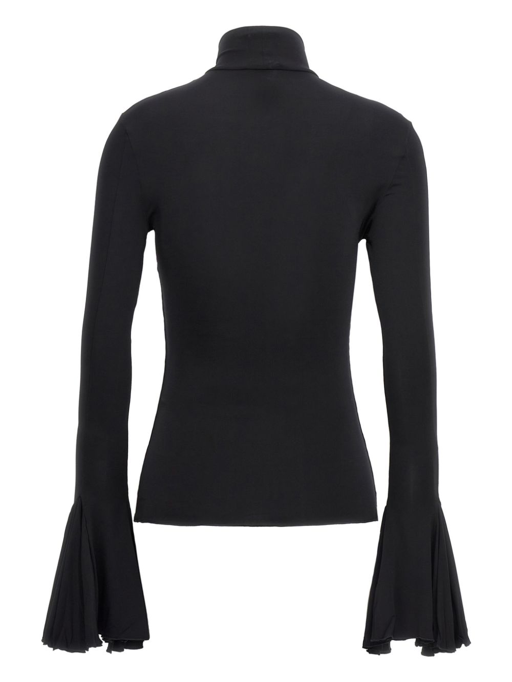 Nensi Dojaka bell-sleeve top - Zwart