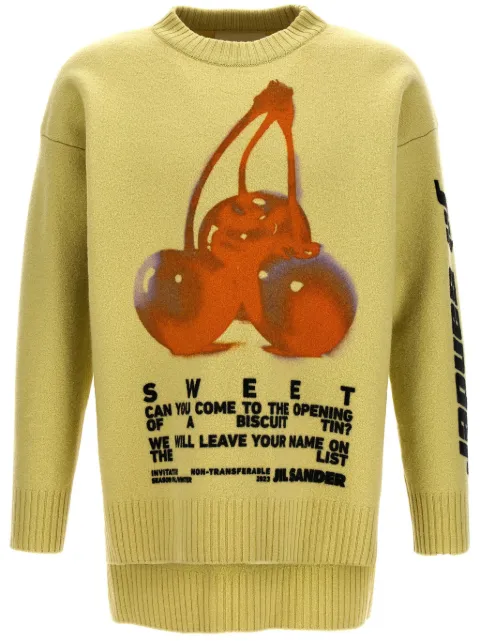 Jil Sander Fashion Show Invitation sweater