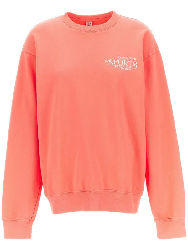 Sporty Rich Sports Sweatshirt Pink FARFETCH BH