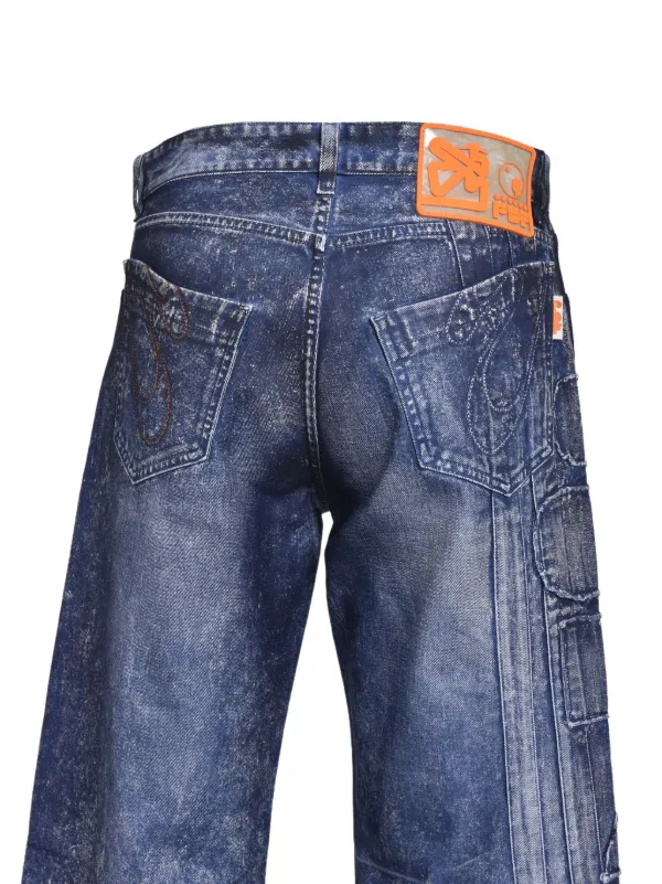 PDF ワイドジーンズ | ブルー | FARFETCH JP