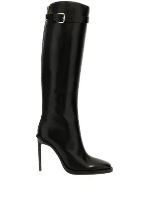 12AW 本人期 ANN DEMEULEMEESTER そそっかしい ブーツ