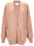 Nude wool cardigan - Pink