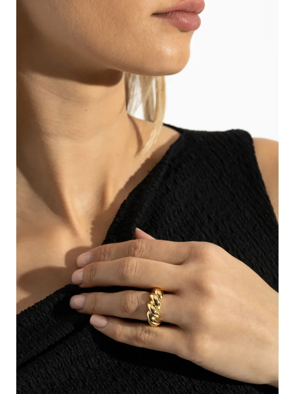 LIE STUDIO The Christine ring - Goud