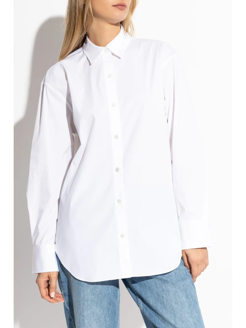 Theory Boyfriend blouse Wit