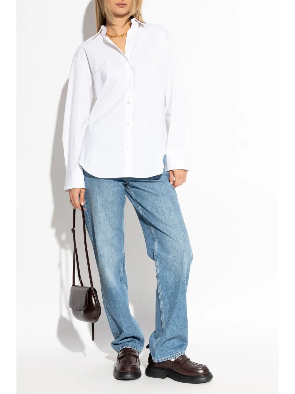 Theory Boyfriend blouse - Wit