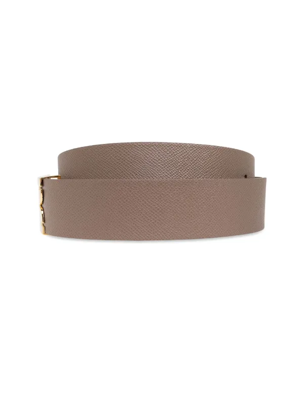Victoria Beckham レザーベルト | ニュートラル | FARFETCH JP