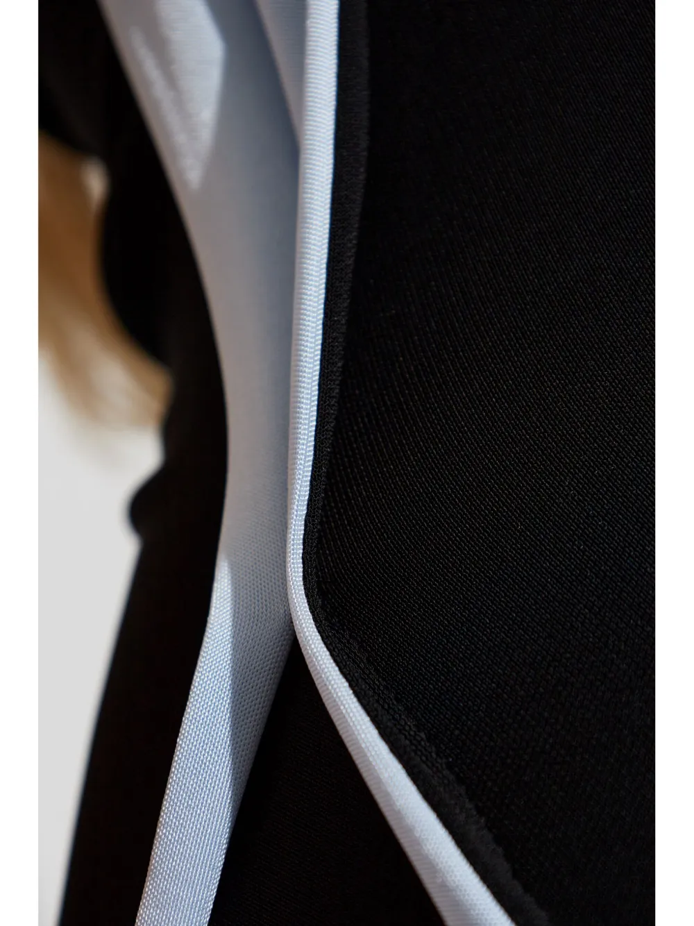 Victoria Beckham Asymmetrische maxi-jurk Zwart
