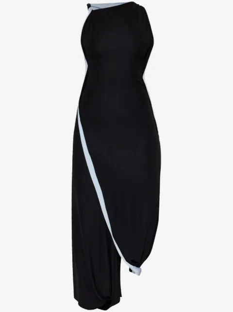 Victoria Beckham asymmetric maxi dress
