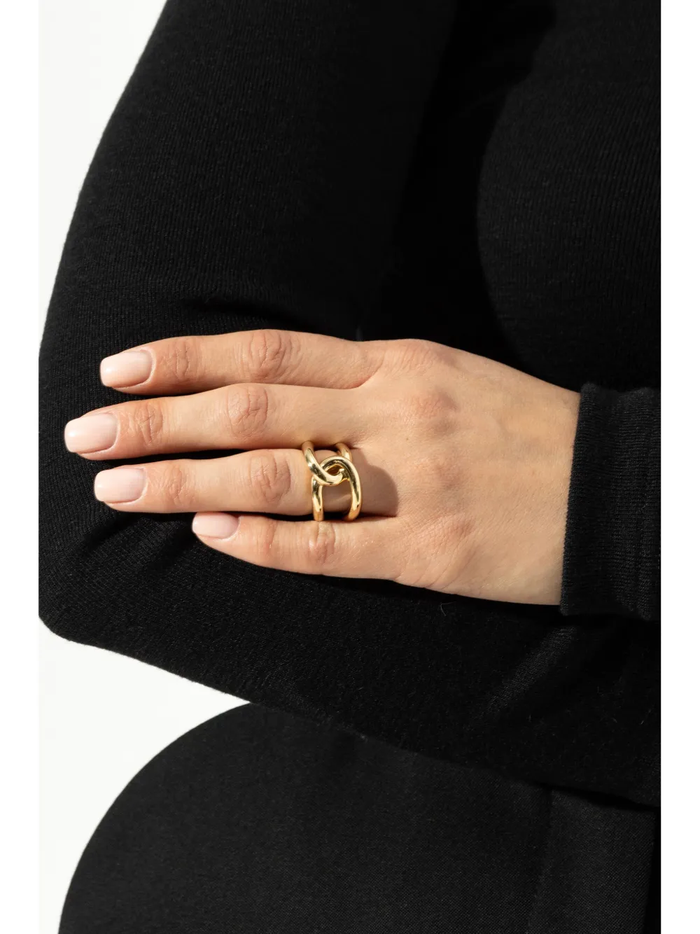 LIE STUDIO The Agnes ring - Goud
