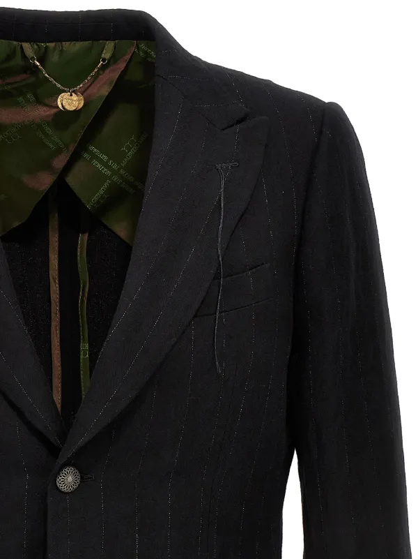 テーラードジャケット Maurizio Miri SS23 'Keanu' blazer jacket (KEANU135018 5) Maurizio Miri Keanu Blazer | Blue | FARFETCH TR