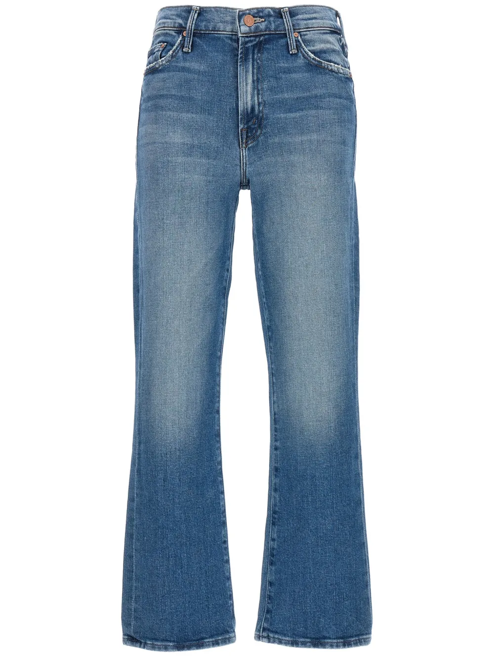 MOTHER The Outsider Ankle jeans Blauw