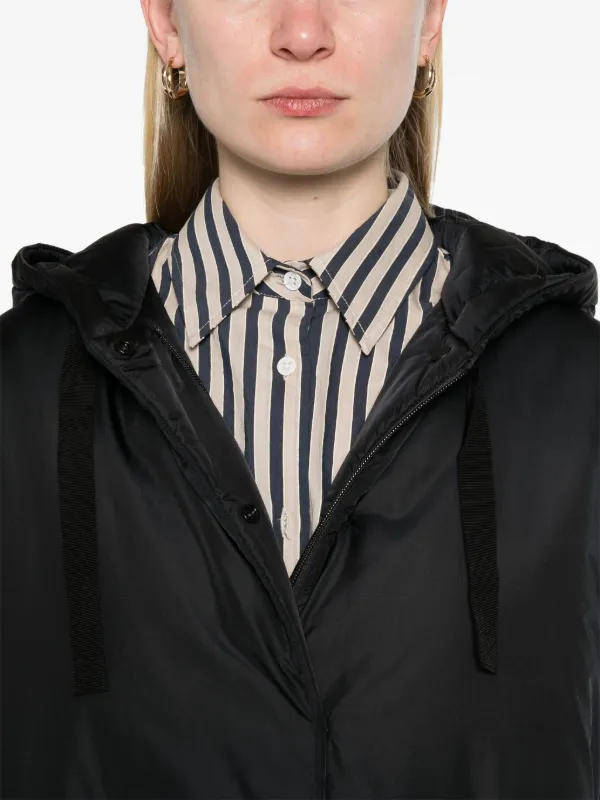 ASPESI Cindy Coat | Black | FARFETCH