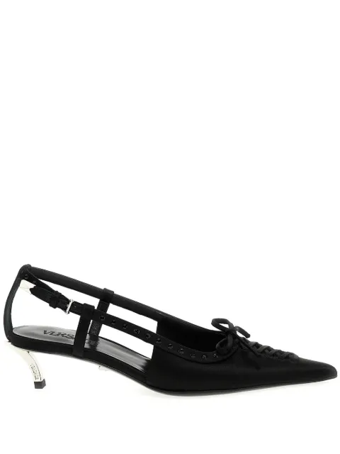 Versace 40mm slingback pumps