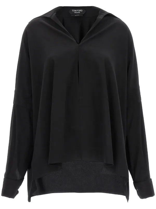 Tom Ford Relaxed Fit Shirt in Black