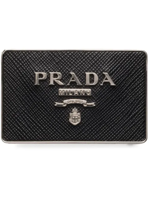 Prada metal belt buckle