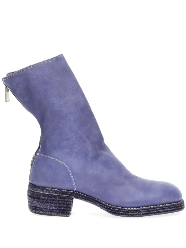 Guidi 788ZX Ankle Boots Purple FARFETCH CA