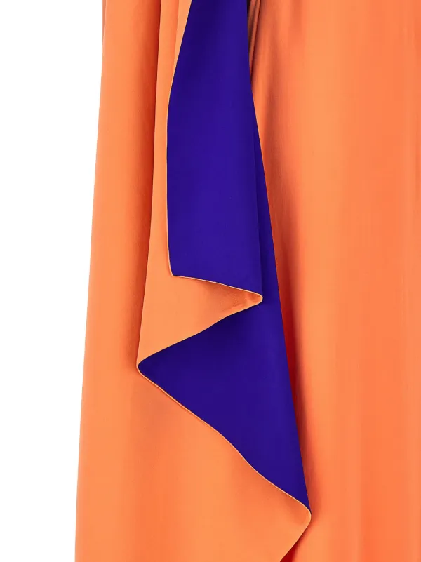 ワンピース ROKSANDA 'Pilar' dress Roksanda Pilar Maxi Dress | Orange | FARFETCH AO