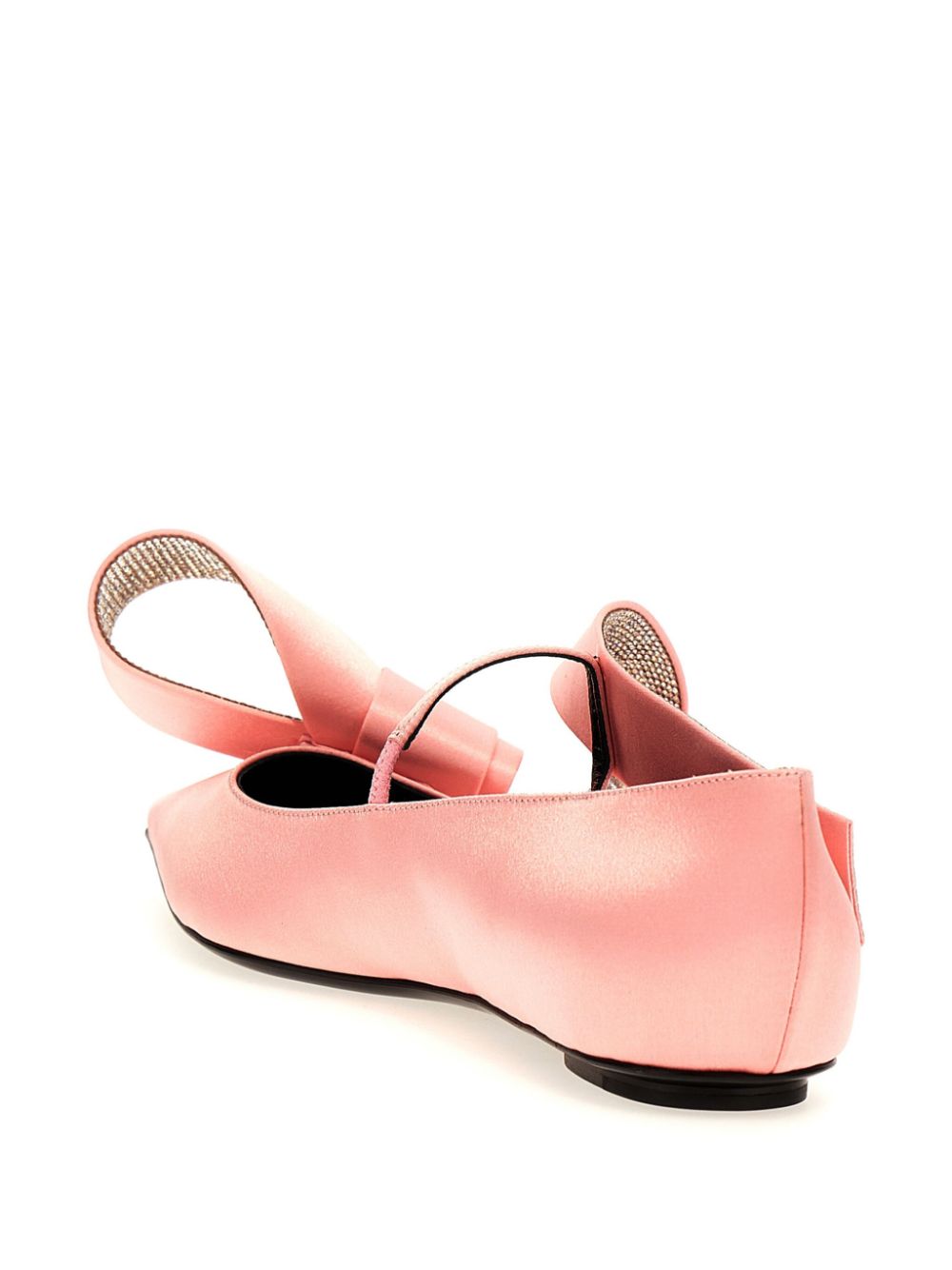 Sergio Rossi x Area Marquise ballerina shoes - Roze