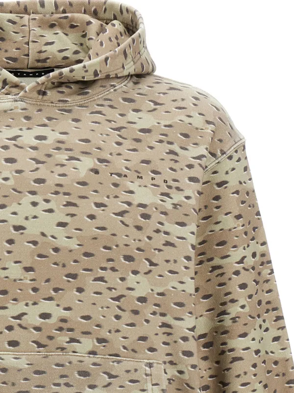 スウェット・トレーナー Stampd' LA Felpa con cappuccio 'Camo leopard' Stampd Beige Felpa con cappuccio Camo leopard for Men Online