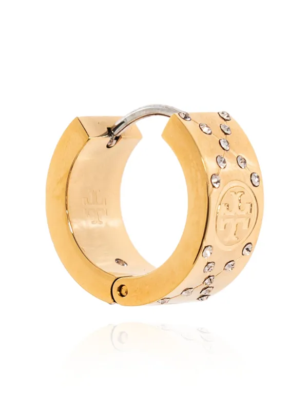 ピアス [ Tory Burch ] SMALL T MONOGRAM HOOP EARRING Small T Monogram Hoop Earring: Women's Jewelry | Earrings
