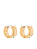 Tory Burch small T monogram hoop earrings - Gold