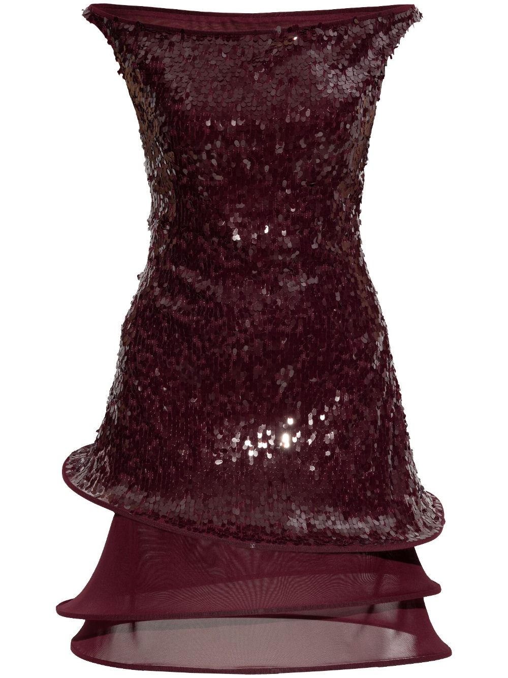 sequined dress