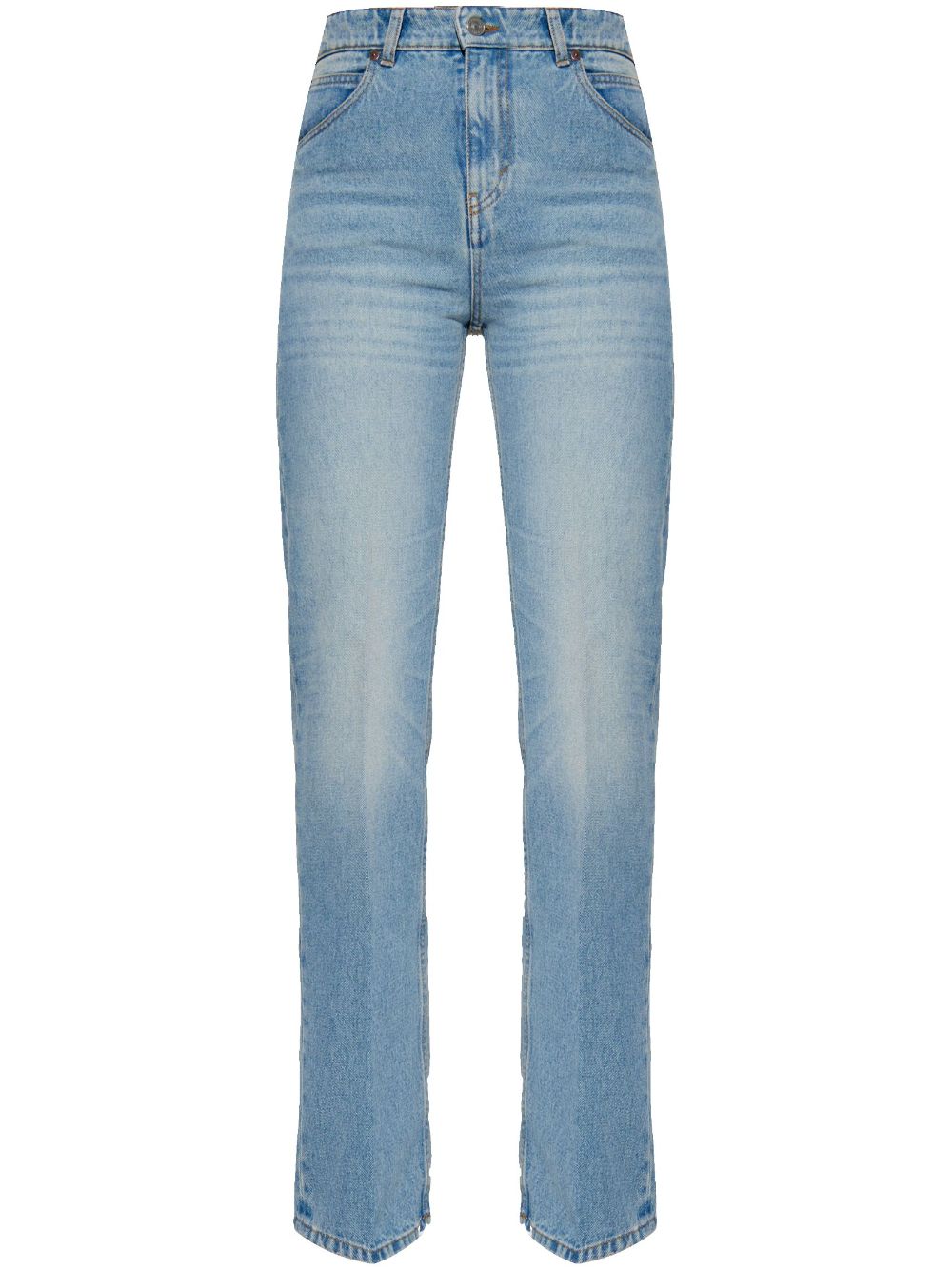 Victoria Beckham Julia Jeans In Blue