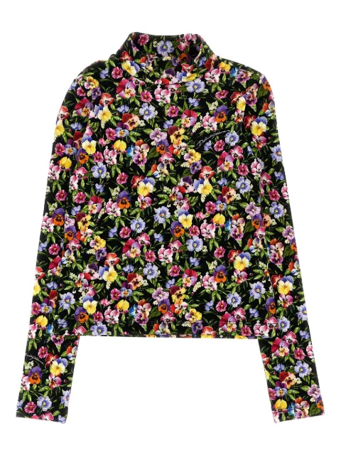 Dolce & Gabbana Kids floral-print top