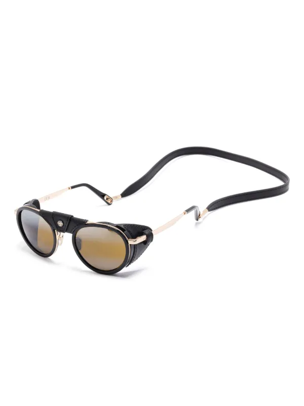 Vuarnet Glacier Sunglasses Black FARFETCH IN