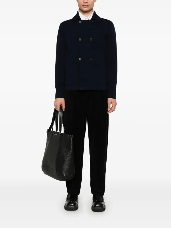 Giorgio Armani テーパードパンツ | ブラック | FARFETCH JP