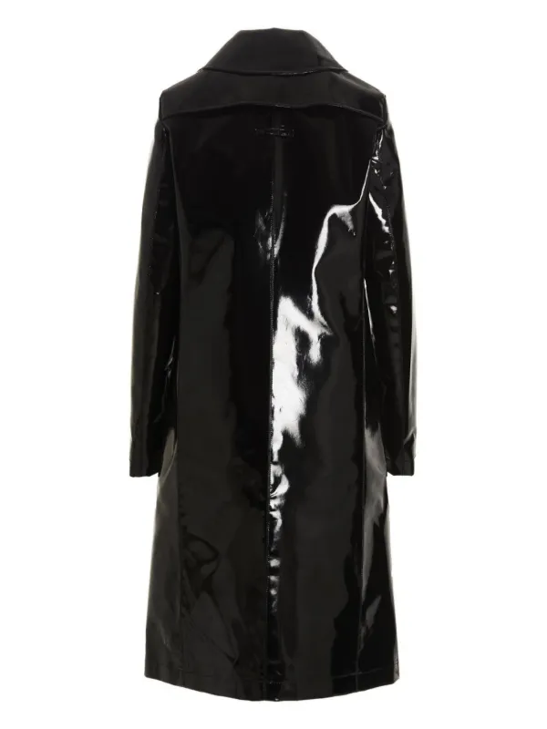 コート RAF SIMONS Vinyl trench coat Raf Simons Vinyl Trench Coat | Black | FARFETCH