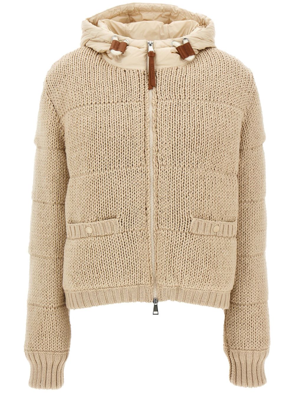 Moncler Gewatteerd vest Beige