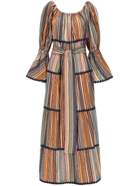 flora sardalos Amorgos maxi dress