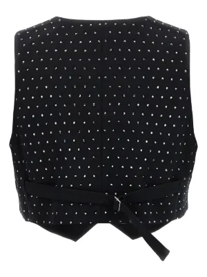 ベスト・ジレ THE ANDAMANE 'Nadine Crystal' waistcoat THE ANDAMANE Waistcoats & Gilets for Women - Shop on FARFETCH