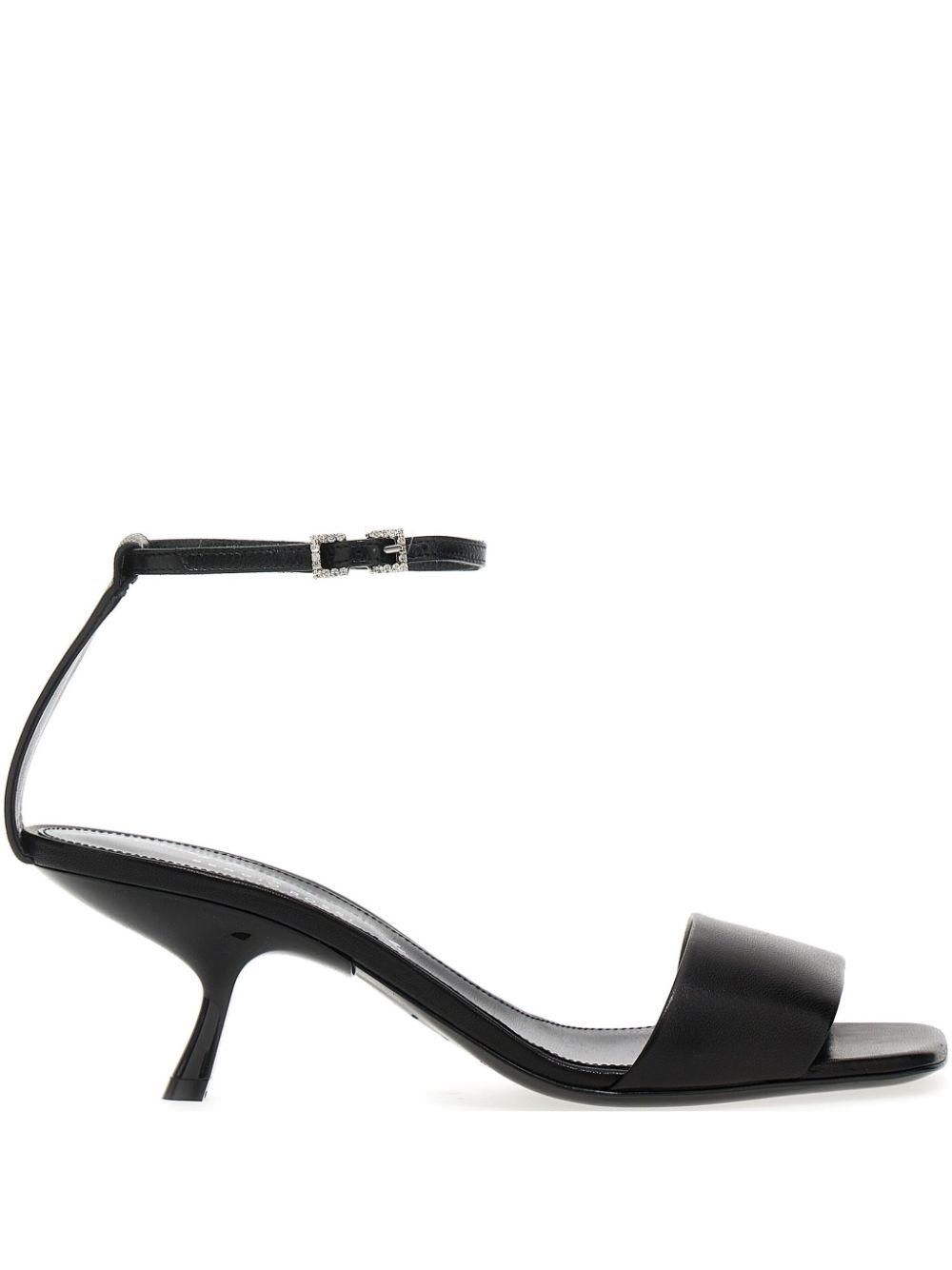 Sergio Rossi x Evangelie Smyrniotaki 60mm Evangelie sandals Black