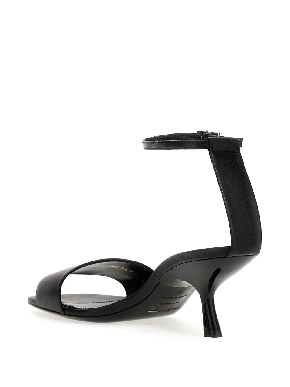 Sergio Rossi x Evangelie Smyrniotaki 60mm Evangelie sandals Black