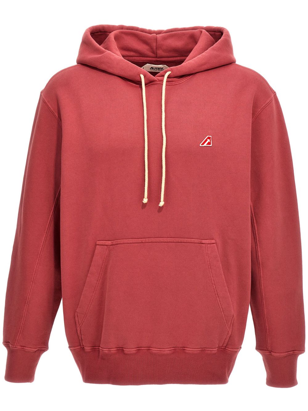 logo-patch hoodie